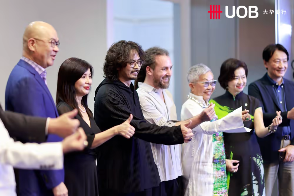 استقبال افتتاح RISE — معرض UOB الفني شنغهاي، سبتمبر 2024